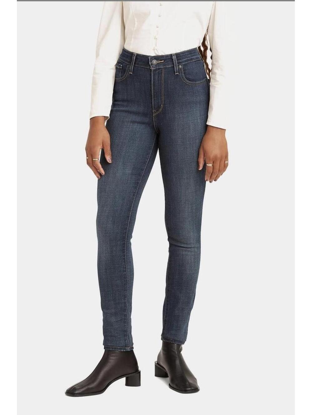 Levi's Women's 721 High Rise Skinny Jeans in the "Blue Story" wash size 34 x30
